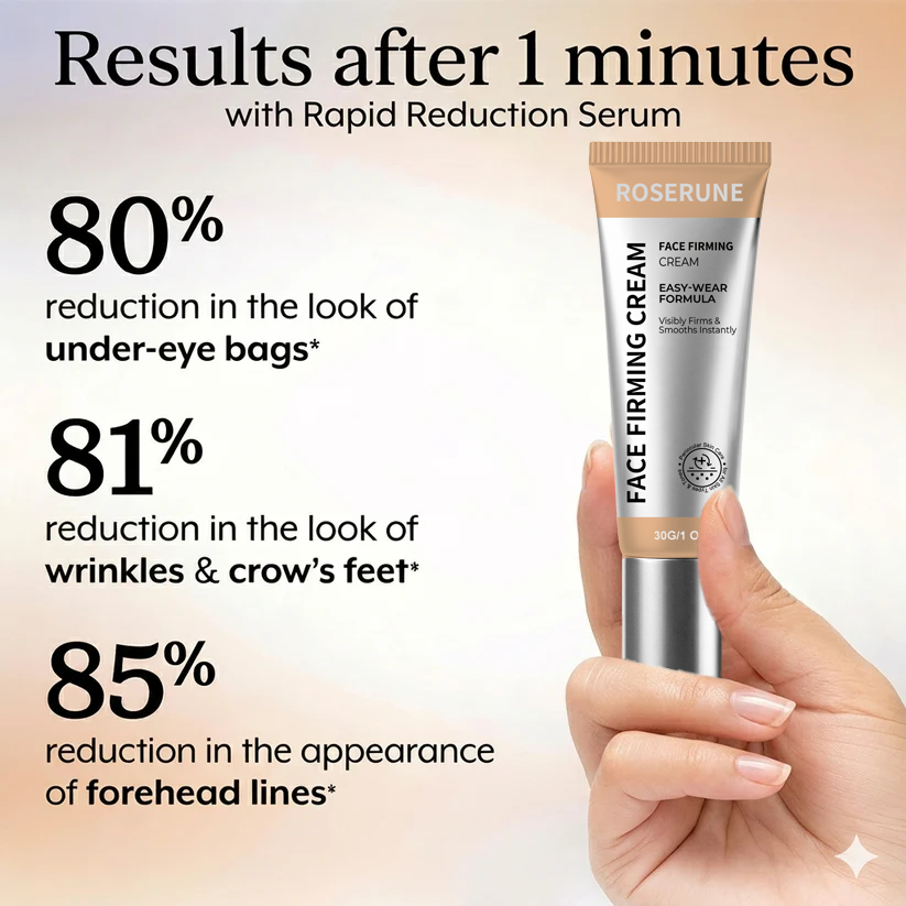 ROSERUNE™ Instant Face Temporary Tightener – Instant visible results in 60 seconds