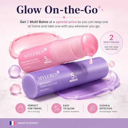 ✨Newly Launched: Optimized Formula for Day and Night Application ✨Korean MYLUREN™ Day & Night Multi Balm Duo